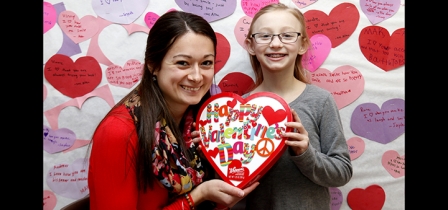 Valentine's Day at Perry Browne Elementary